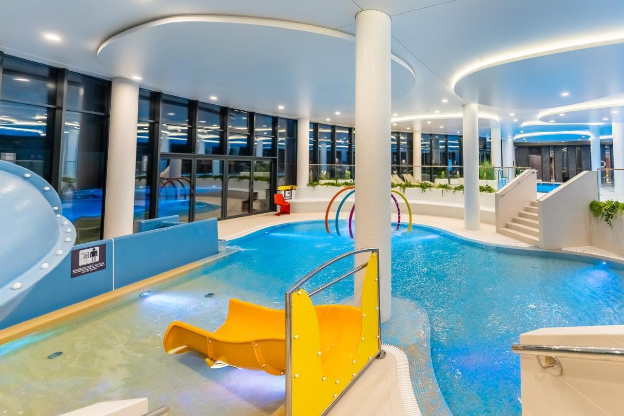 Wave, Polanki Aqua W Kolobrzegu, Free Garage, Swimming Pool, Sauna And Other! Daire Dış mekan fotoğraf